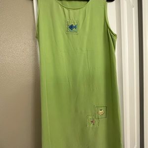 Vintage AKS dress in mint green